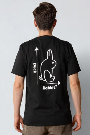 Clean Cut Copenhagen Duck Rabbit t-Hemd Black
