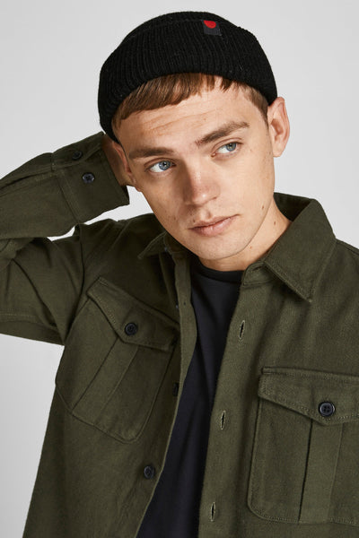 Jack & Jones Rdd Royal Short Beanie Black