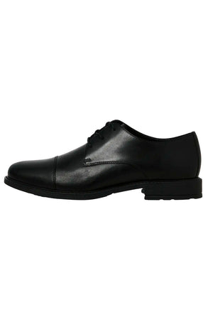 Jack & Jones Oslo Leather Dress Shoe Black