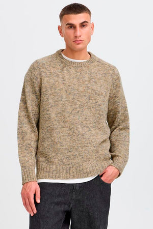 Solid Micha Pullover Oatmeal