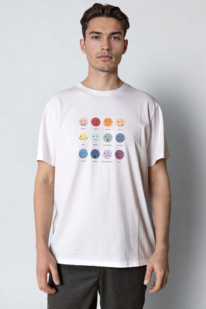 Clean Cut Copenhagen Emoji t-Hemd White