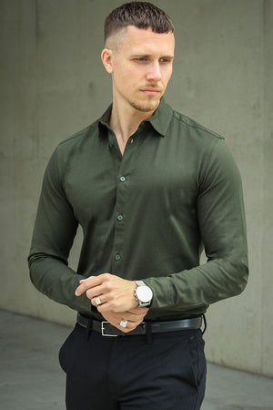 ONLY & SONS Miles LS Stretch Hemd Rosin