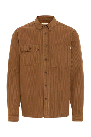 Solid Roux Hemd Slate Black