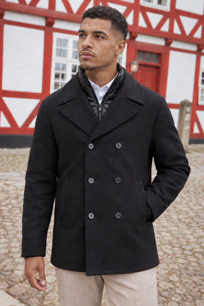 Jack & Jones Jedetroit Peacoat Schwarz