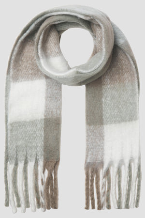 Jack & Jones Dave Chunky Scarf Cloud Dancer