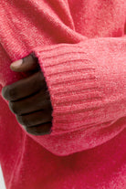 Jack & Jones Soho Ollie Knit Crew Neck Fuchsia Rose