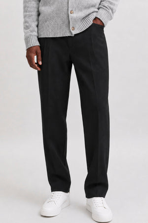 Selected 190-Reg Tapered Finn Flex Pants Black