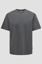 Only & Sons Fred Life Relaxed Fit SS Tee Noos Grey Pinstripe