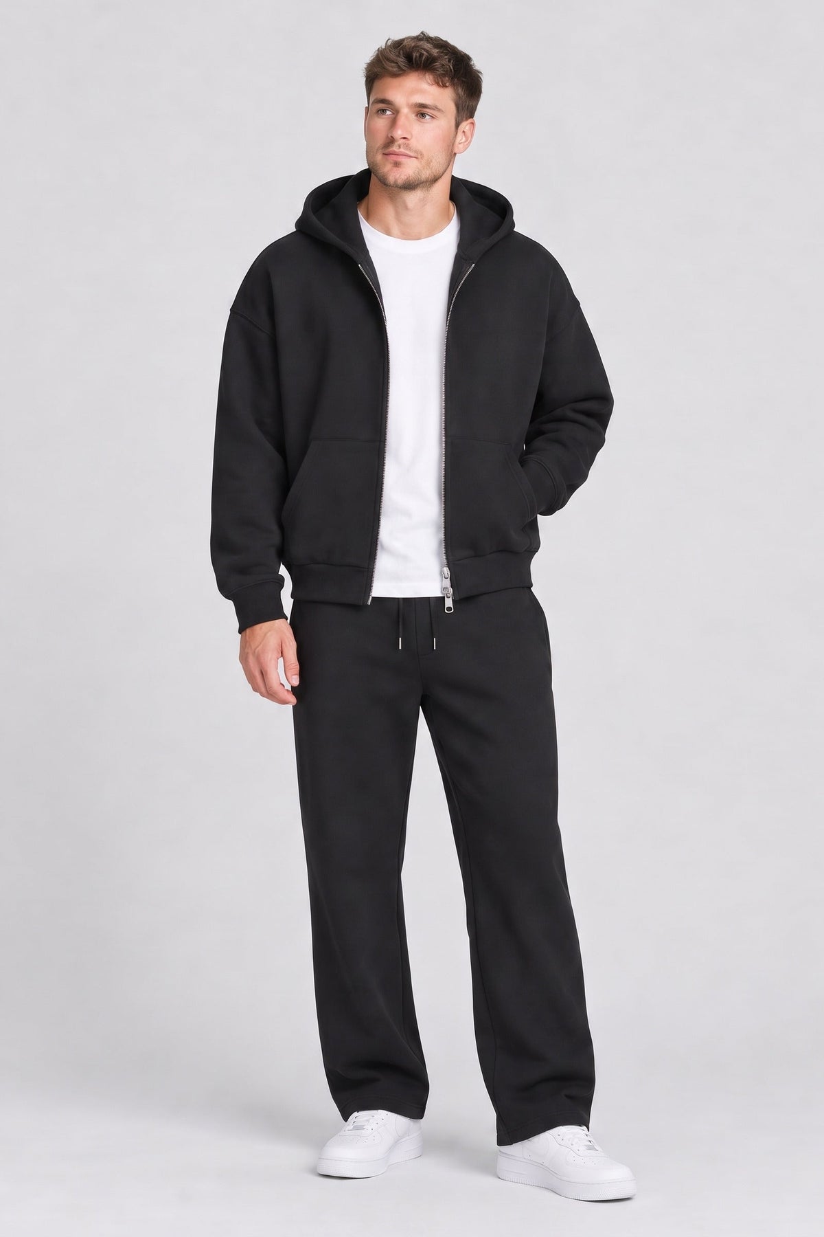 Only & Sons Goyle Wide Scuba Pant Black