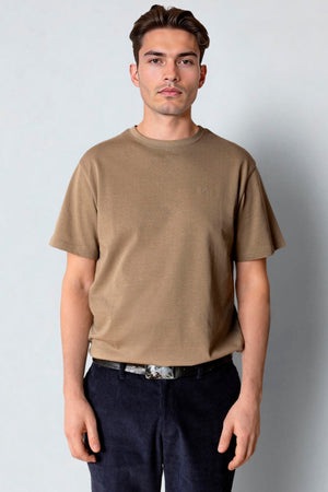 Clean Cut Copenhagen Stable t-Hemd Brindle beige