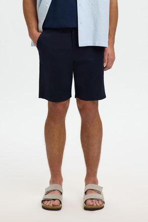 Selected Slmslim-Miles Flex Shorts Dark Sapphire