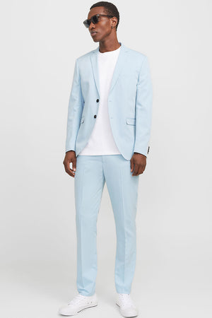 Jack & Jones Premium Franco Slim Fit Anzug Chambray Blue