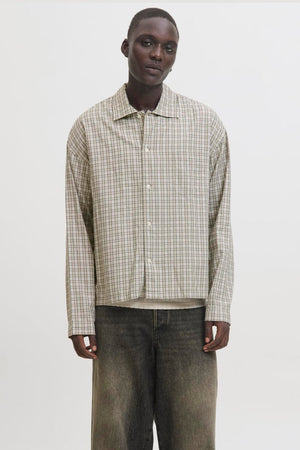 Jack & Jones Joraustin Clean Check Moonbeam Hemd
