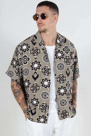 Jack & Jones Urban Edge Resort Hemd SS Coriander