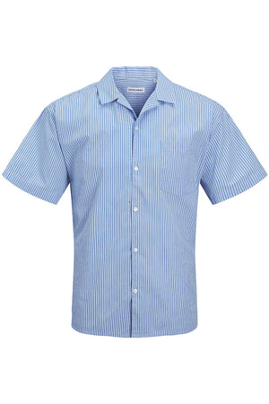 Jack & Jones Cody Poplin Resort Hemd SS Cashmere Blue