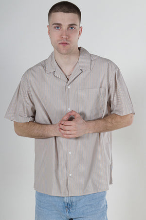 Jack & Jones Cody Poplin Resort Hemd SS Oxford Tan