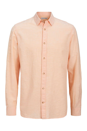 Jack & Jones Summer Hemd LS Peach Parfait