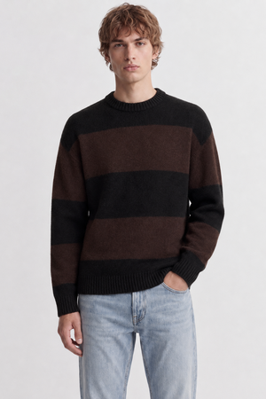 Jack & Jones Soho Ollie Knit Crew Neck SN Black