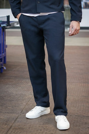 Selected Robert String Pant Dark Sapphire