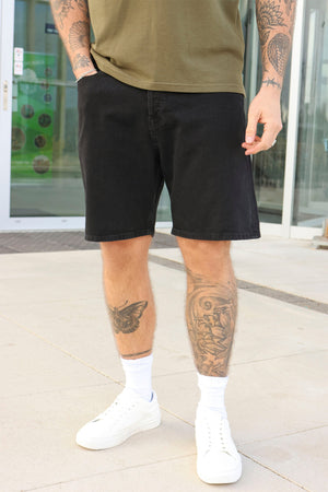 Jack & Jones Jjitony Jjoriginal Shorts Black Denim