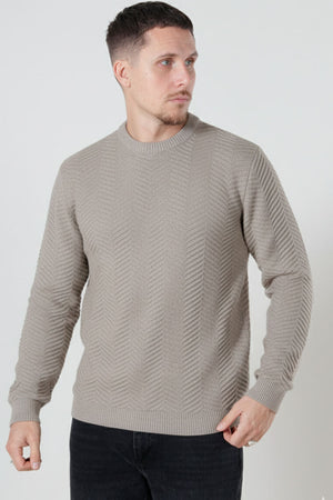 Kronstadt Carlo Cotton knit Sand mix