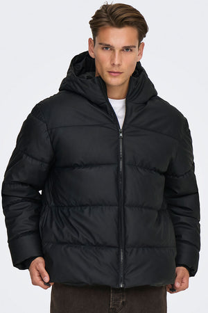 ONLY & SONS Michael Puffer Jacket Black