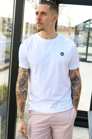 Kronstadt Timmi Organic/Recycled tee Off White