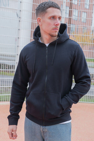 ONLY & SONS CERES ZIP HOODIE SWEAT Dark Navy