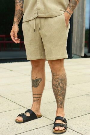 ONLY & SONS Bertil Waffle Shorts Twill