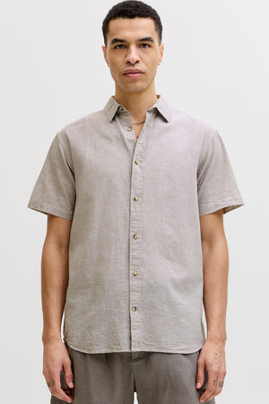 Jack & Jones Summer Hemd Linen Blend SS String