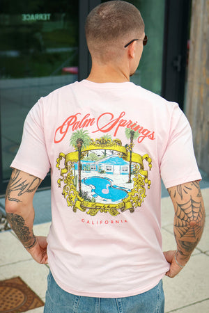 Jack & Jones Sanremo Back Tee SS Crew Neck SN Peach Melba