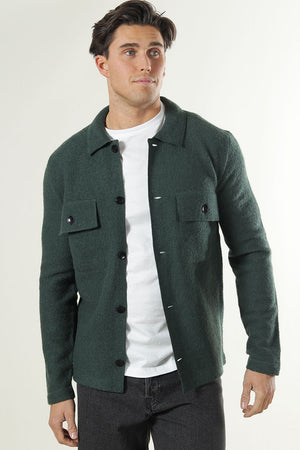 Selected Nealy LS Knit Cardigan Deep Forest