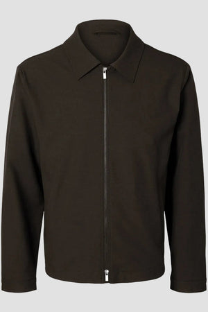 Selected Regular Finn Zip Jacket Delicioso