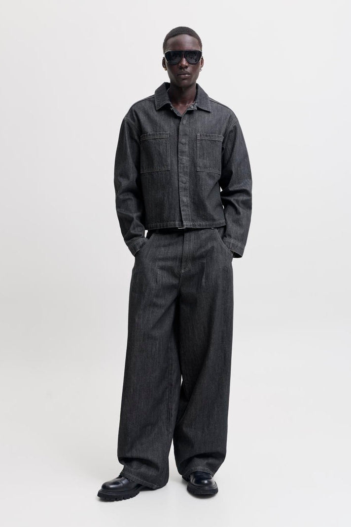 Jack & Jones Bolt Denim Overshirt AKM 726 LN Grey Denim