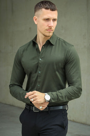 ONLY & SONS Miles LS Stretch Hemd Rosin