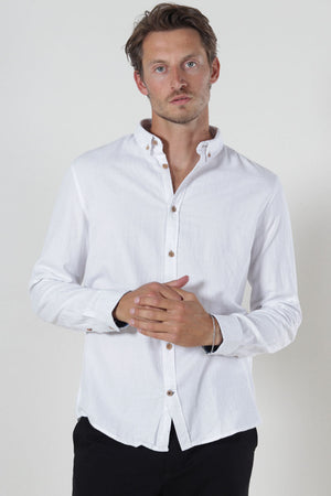 Kronstadt Johan Diego Cotton Hemd Snow White