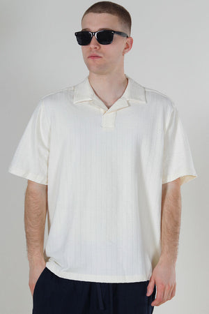 ONLY & SONS Males Regular Fit SS Resort Hemd Egret