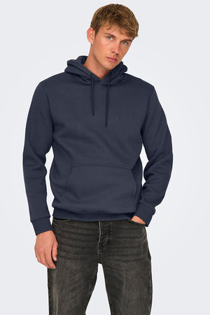 ONLY & SONS Ceres Hoodie Sweat Blue Nights