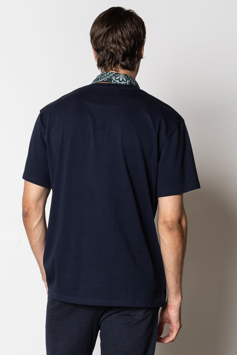 Clean Cut Copenhagen Jonas organic T-Hemd Navy