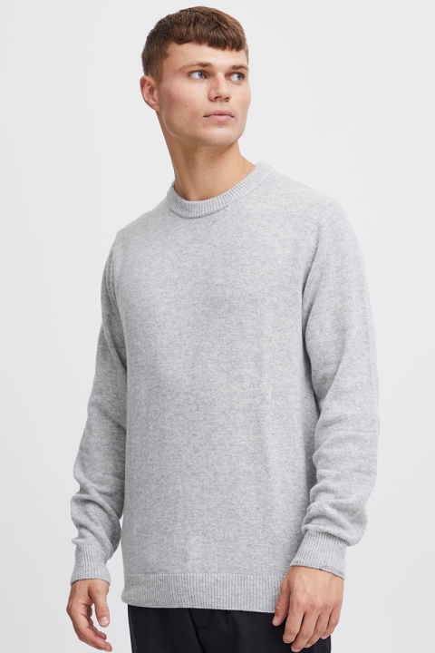 Solid Dyllon Knit Light Grey Melange