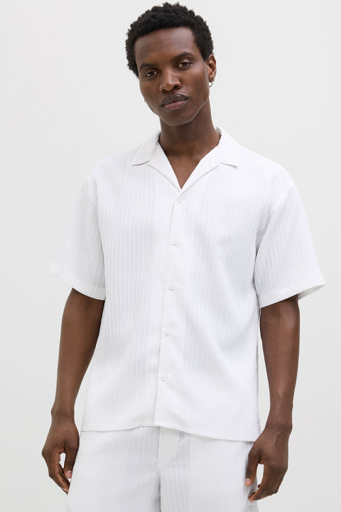 Jack & Jones Massimo Resort Hemd SS White