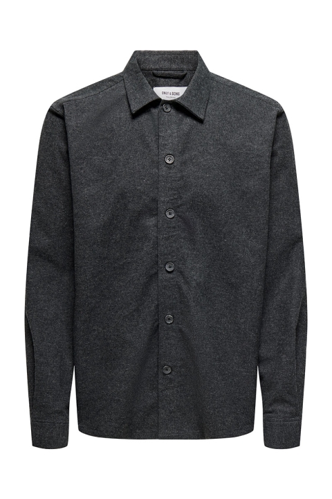 ONLY & SONS Even Life LS Hemd 0218 Black