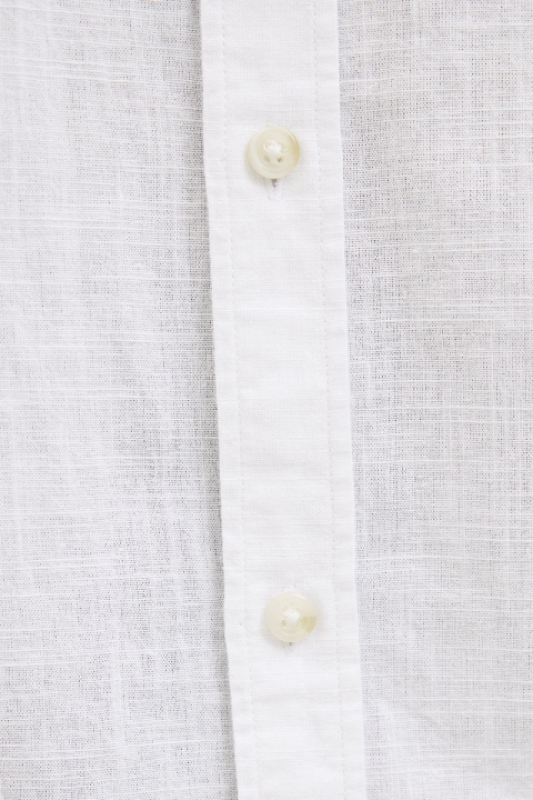 Jack & Jones Summer Linen Hemd SS White