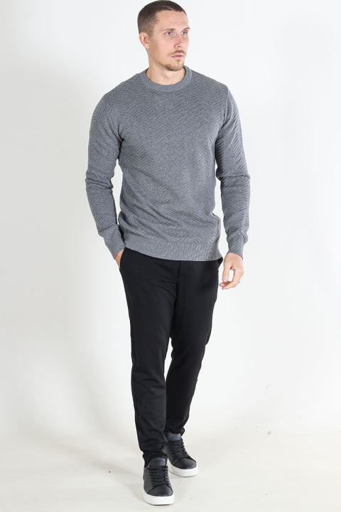 Kronstadt Carlo Cotton knit Lt Grey Mix