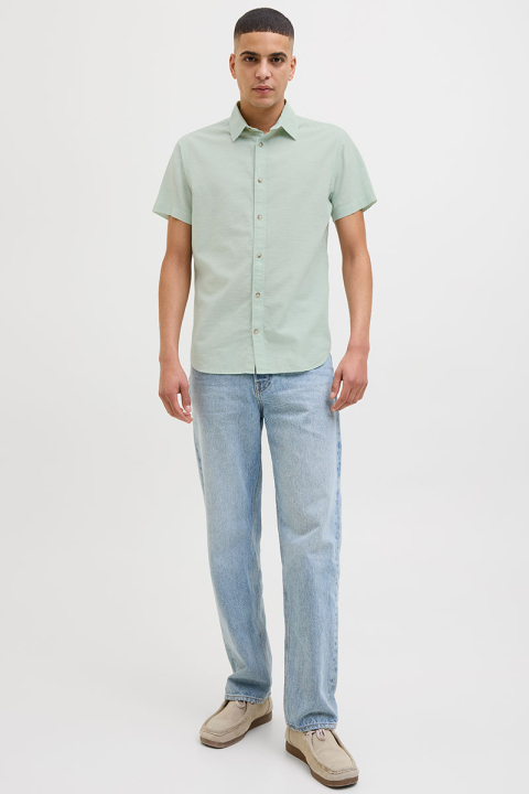 Jack & Jones Summer Hemd SS Iceberg Green