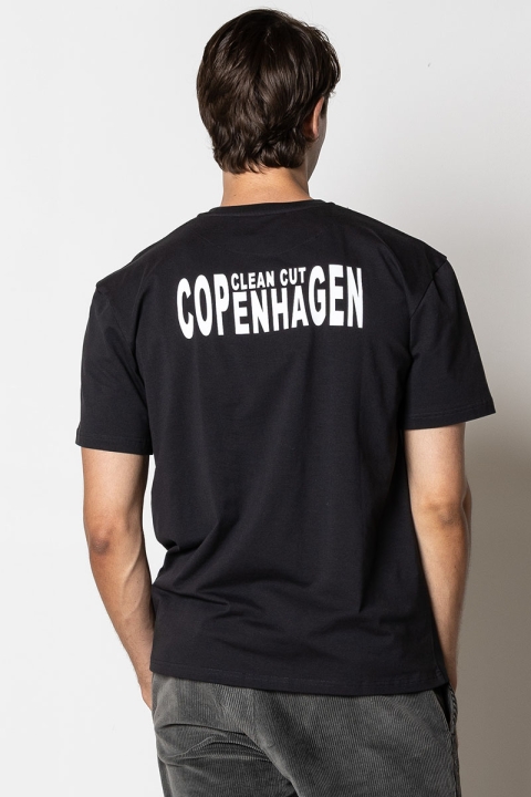 Clean Cut Copenhagen Clean organic T-Hemd Black