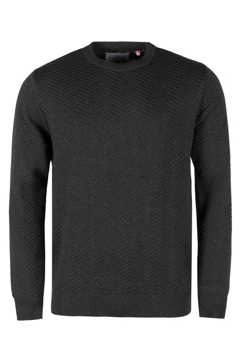 Kronstadt Carlo Cotton knit Charcoal Mix