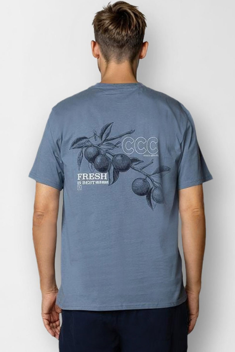 Clean Cut Copenhagen Fresh T-Hemd SS Dusty Blue