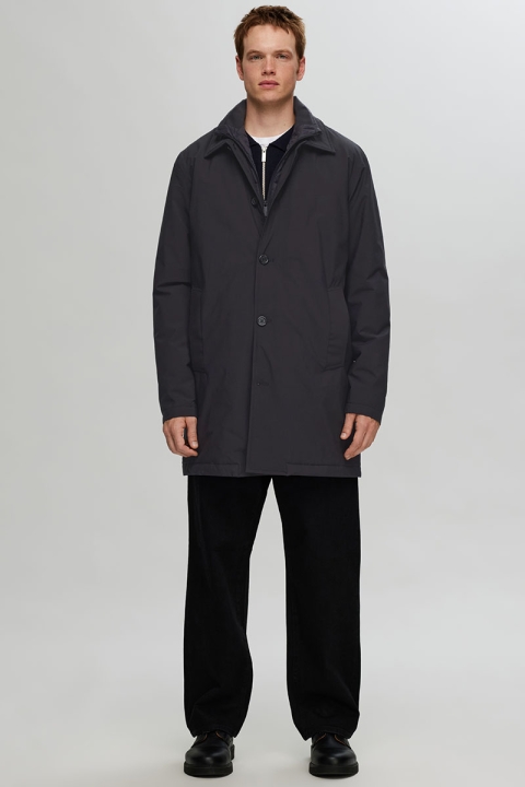 Selected Alvin Mac Coat Black