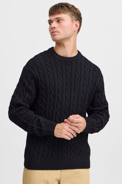 Solid Malcolm Knit True Black